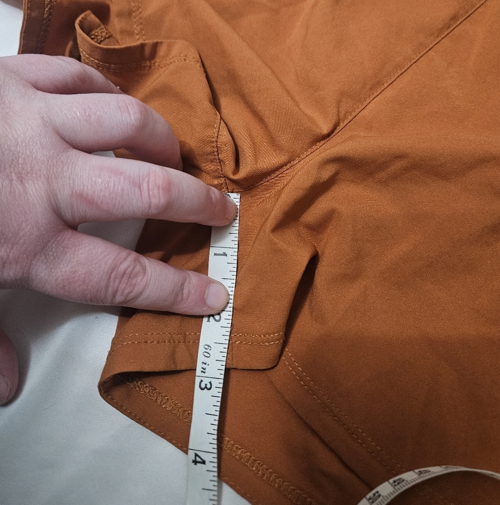 NWOT Nike Women's Orange Dri-FIT Ultra High-Waisted 3" Lined Short Size XS! - Picture 6 of 6